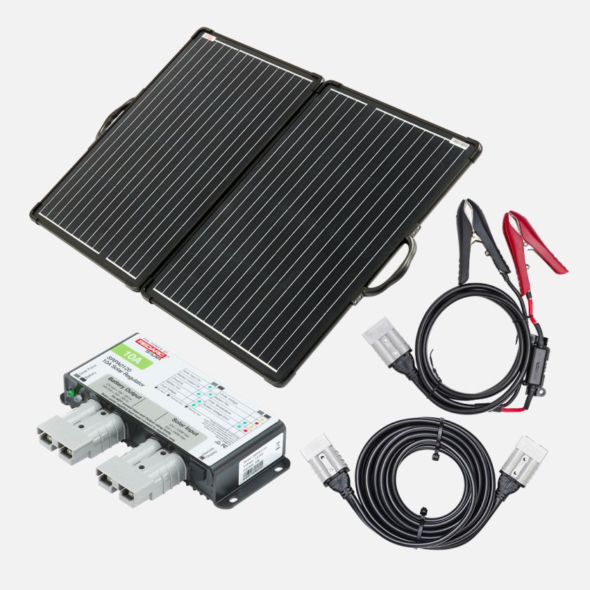 Solar camping kit reference example